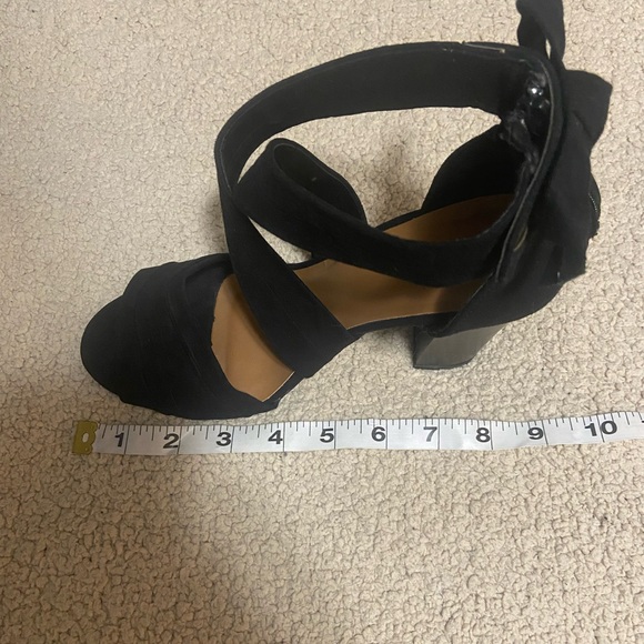 🌸 Bamboo 🌸 strappy black heels - Picture 9 of 11